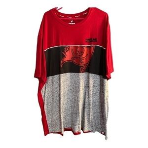 Fanatics Tampa‎ Bay football tee shirt plus size Mens 4XL